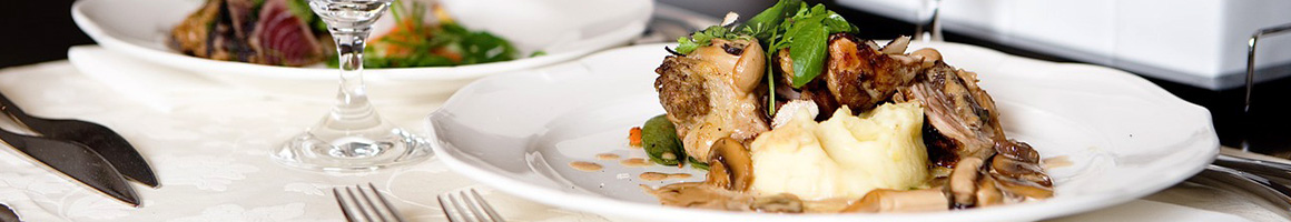 Eating French at Picasso restaurant in Las Vegas, NV.